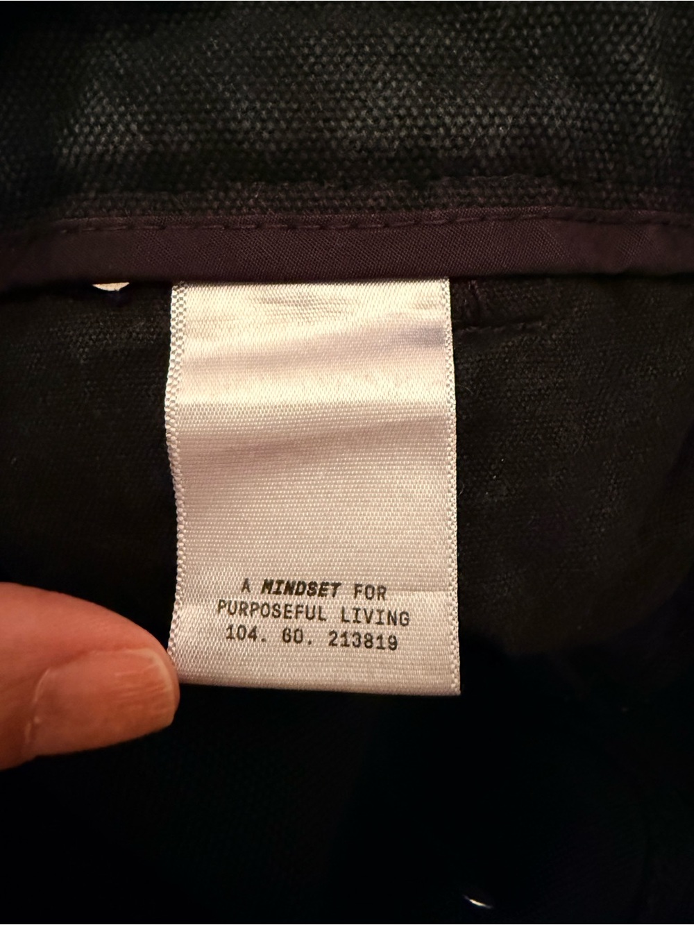 P&Co Black Cotton Canvas Double-Front Workwear Carpenter Pants W30 L30 - Picture 16 of 16